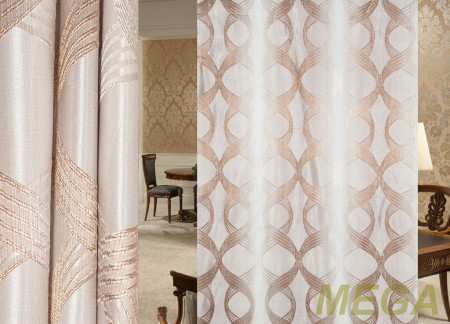 Ткани портьерные Однотон Жаккард HXN HXL8718-1/280 P Jak