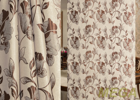 Ткани портьерные Жаккард Блэкаут ERT SBJ330-8/280 Bl