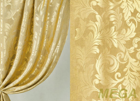 Ткани портьерные Однотон Жаккард ERT AND1307-2/280 P Jak