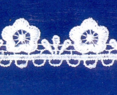 Кружево № 200406 шир 20мм (уп.9м)