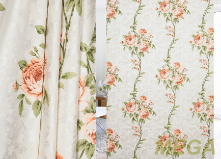 Ткани портьерные Печать Жаккард ERT DP3830-1/280 P Pech