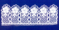 Кружево № 6005234 шир 60мм(уп.9м)