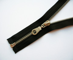 Молния металл Т-5 1 замок 100см (100шт) латунь