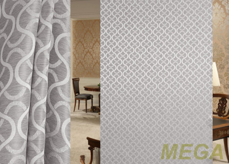 Ткани портьерные Однотон Жаккард HT AND335-29/150 P Jak