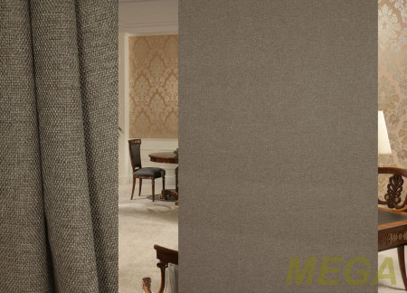 Ткани портьерные Однотон Лен ZG 103-7/280 L BL