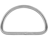 Полукольца металл 25мм в Курске