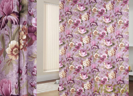 Ткани портьерные Печать Блэкаут HH ZXY2109-01/280 BlPech