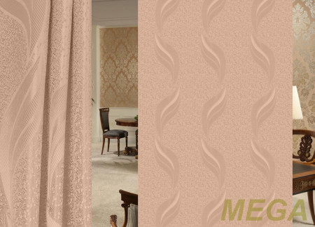 Ткани портьерные Однотон Жаккард ZG 208-32/155