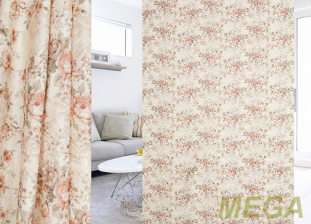 Ткани портьерные Печать Жаккард ERT DP3404-3/280 P Pech