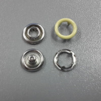 Кнопка рубашечная 9,5мм Открытая в Курске