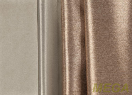 Ткани портьерные Ткани Портьерные Двухсторонние Блэкаут  KT F60-5/280 Bl