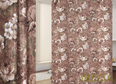 Ткани портьерные Печать Блэкаут HH ZXY2109-03/280 BlPech