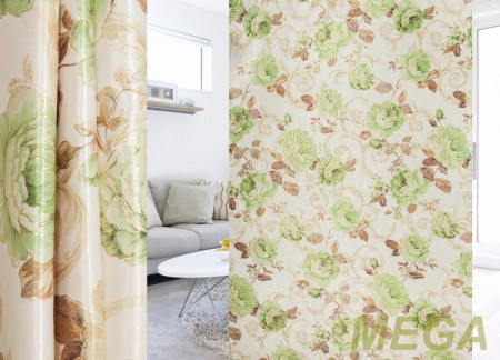 Ткани портьерные Печать Жаккард HH TJ149-8/280 P Pech