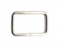 Рамка металл  длина 25мм высота 16мм (металл 2.6мм)(уп.1000шт)