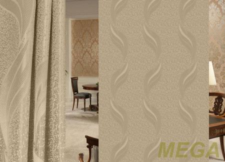 Ткани портьерные Однотон Жаккард ZG 208-11/155