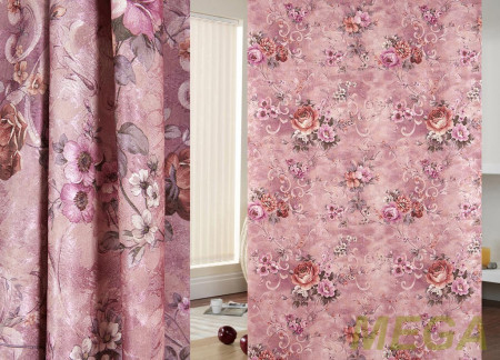 Ткани портьерные Печать Жаккард ERT DP3446-4/280 P Pech