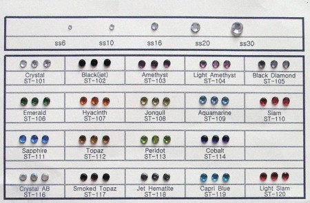 Стразы холодной фиксации в Курске