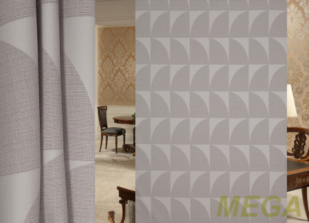 Ткани портьерные Однотон Жаккард LL ZELI36-G1655/280 P