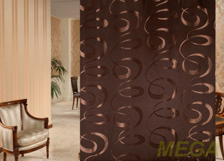 Ткани портьерные Однотон Жаккард ERT AND121-22/280 P Jak