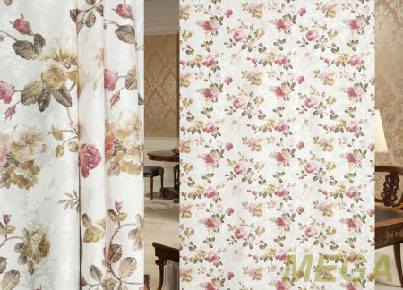 Ткани портьерные Печать Жаккард ERT DP3879-4/280 P Pech