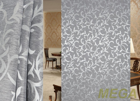 Ткани портьерные Однотон Жаккард ERT AND1329-18/150 P Jak