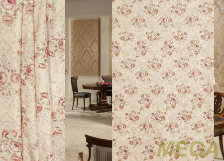 Ткани портьерные Печать Жаккард ERT DP3873-3/280 P Pech