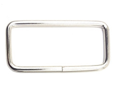 Рамка металл  длина 40мм  высота 20мм (металл 2.8мм)(уп.1000шт)