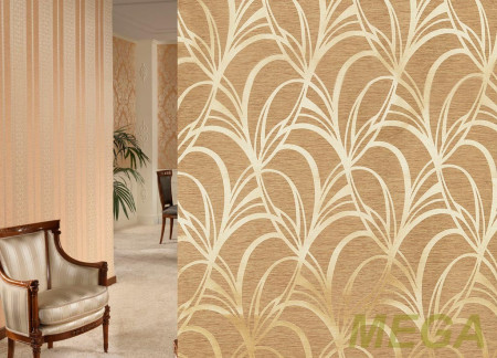 Ткани портьерные Однотон Жаккард GL FY1146-17/150 PJak