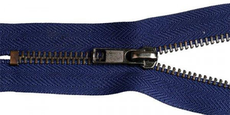 Молния металл джинсовая Т-5 Неразъемная 18см в Курске