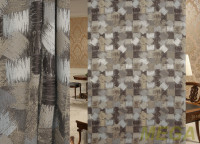 Ткани портьерные Многоцвет Жаккард HLS 85414-B0302/290 PJac