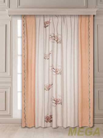 Ткани портьерные Многоцвет Жаккард GL AM006-2/280 PJac