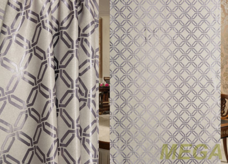 Ткани портьерные Жаккард Блэкаут JL BKJ-1313-26/280 Bl