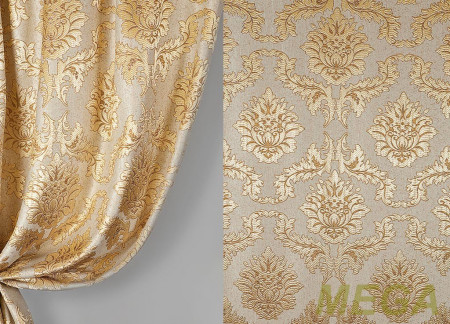 Ткани портьерные Ткани Портьерные с люрексом Жаккард JL K085605-285147/280 PJak lur