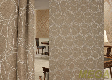 Ткани портьерные Печать Блэкаут HNY FPF1001-HT621-02/280 BlPech