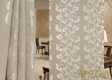 Ткани портьерные Однотон Жаккард HT AND6328-6/280 P Jak