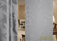 Ткани портьерные Однотон Жаккард HT5056-DARK GREY/150 P Jak