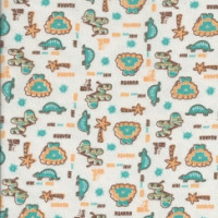 Полотно трикотажное Кулирка 30/1 набивная в рулоне  в Курске