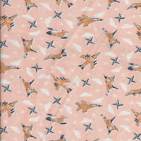 Полотно трикотажное Кулирка 30/1 набивная в рулоне  в Курске