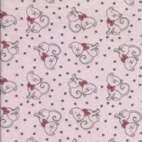 Полотно трикотажное Кулирка 30/1 набивная в рулоне  в Курске