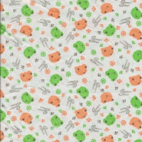 Полотно трикотажное Кулирка 30/1 набивная в рулоне  в Курске