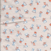 Полотно трикотажное Кулирка 30/1 набивная в рулоне  в Курске