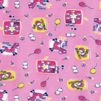 Полотно трикотажное Кулирка 30/1 набивная в рулоне  в Курске