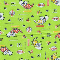 Полотно трикотажное Кулирка 30/1 набивная в рулоне  в Курске