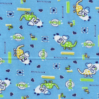 Полотно трикотажное Кулирка 30/1 набивная в рулоне  в Курске