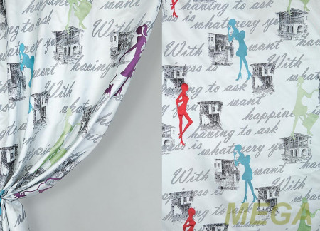 Ткани портьерные Многоцвет Жаккард DE 2114-V1/290 PJac