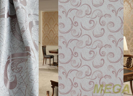 Ткани портьерные Жаккард Блэкаут ERT SBJ133-1/280 Bl